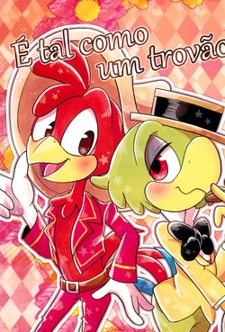 (TOON MIX 4) [pumpky-macaroon (scalon)] É tal como um trovão (The Three Caballeros)