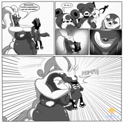 Team Wipe ( Artist TaiRedFox) (español) (vore)