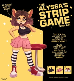 [Magaska] Alyssa's strip game 1 & 2