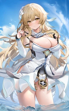 [Machi] Long hair Lumine (Genshin Impact)