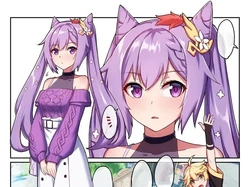 [Longbow Flintlock] Keqing's Date With The Traveler | La cita de Keching con el viajero (Genshin Impact) [Spanish]