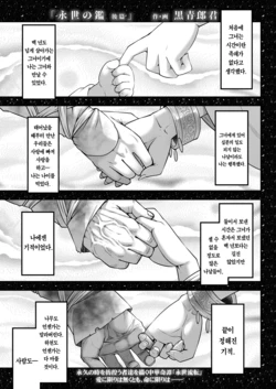 [Heiqing Langjun] Eisei no Kagami Kouhen  영세의 감 후편 (Towako 13) [Korean] [Digital]