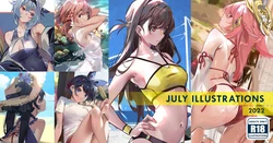 [SydusArts] JULY ILLUSTRATIONS 2022