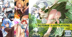 [SydusArts] OCTOBER ILLUSTRATIONS 2022