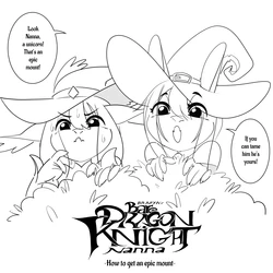 [BattleFranky] Bare Dragon Knight Nanna - How To Get An Epic Mount (Ongoing)