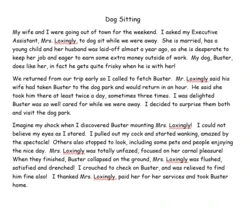 The adventures of Mr Bone and Mrs. Loxingly