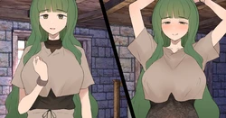 [Terasu MC] Shujinkou ga Bouken shite iru Aida ni Saisho no Mura de Netorarete iru Mama no Ero RPG Mousou E