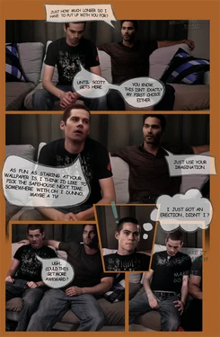 [Teen Wolf] Derek fucks Stile Comic