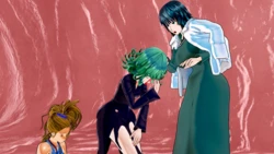 [absorblike] Majin Buu Houshiki no Kyuushuu - tatsumaki, fubuki, mizuki (one punch man)