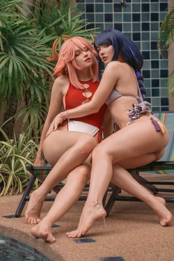 Yae Miko & Raiden - Shirogane & Misaki Sai