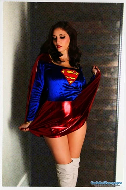 Carlotta Champagne Supergirl Cosplay