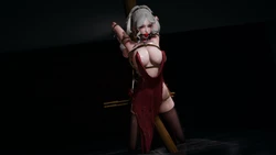 木桩束缚