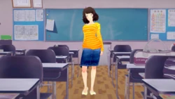 [EffinEffer] Kawakami's School Strip (Persona 5)