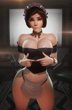 [Breadblack] Maid Tracer (Overwatch)