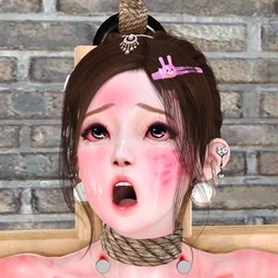 [Ropemagic] 《Butterfly Lovers1》 50 - Brutal puncture and flogging