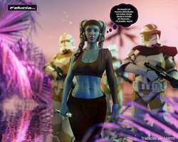 [DrinkerofSkies] Aayla Secura and Her Clones [Spanish] [Lanerte]