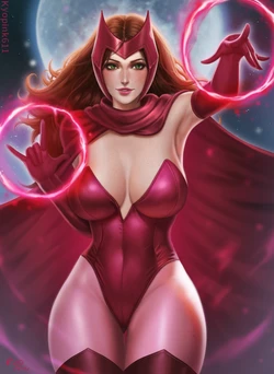 [Kyopink] July_Wanda_Scarlet Witch_process_ Pt3 NSFW(All)