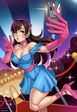 [AccelArt] Special Guest: D.VA (OverWatch)
