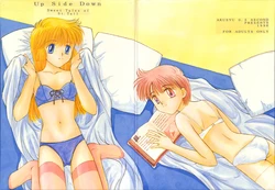 (C50) [Akusyu 0.5 Second (Akusyu 0.5 Second)] Up Side Down - Sweet Tales of St. Tail (Kaitou Saint Tail)