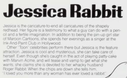 Jessica Rabbit References