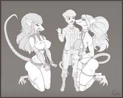 [Hughaku] Ratgirl Catfight