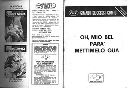 Fumetti Folk 7 - Oh, mio bel para' mettimelo qua [Italian]