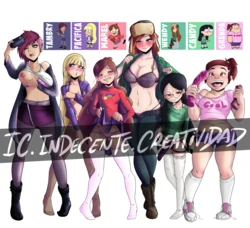 [Ic_indecente_creatividad] the girls of Gravity Falls