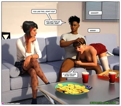 LaRay -Hot Interracial Threesome (English)