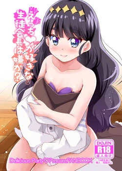 [MirrorWorld (Mira)] Ecchi ga Suki na Seitokaichou wa Iya ka? (Delicious Party Precure) [Digital]