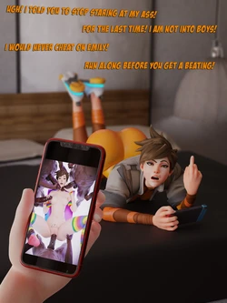 [CurrySFM] Tracer Says No! (Overwatch)
