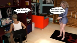 Betrapt door oudere zus (Dutch)