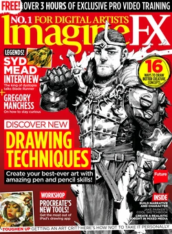 ImagineFX Christmas 2017 - Discover new drawing techniques [English]