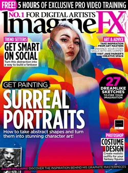 ImagineFX 2018-06 - Get Painting Surreal Portraits [English]