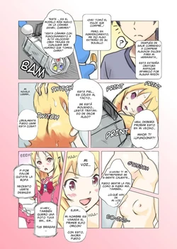[SKNR] Eromanga sensei - Freesize Skin Camera [Spanish] [GenderBender Scans]