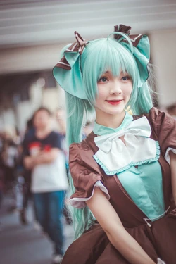 [宵鱼鱼] miku同人兔子洋装