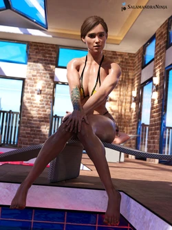 [SalamandraNinja] At the Pool