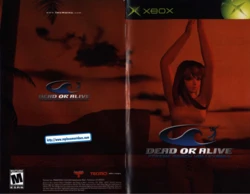 Dead or Alive Xtreme Beach Volleyball (Xbox) Game Manual