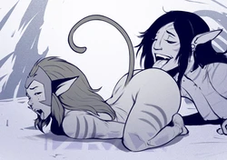 [izra] A Very Catra Navi-Dad (Avatar, She-Ra)