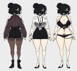 [various] Ana & OL (by Zanamaoria) (OC)