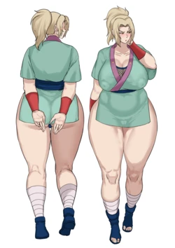 [Cyberboi] Tsunade With Her Young Outfit (Naruto)