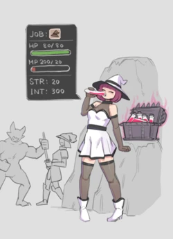 Fallen Monster - Mokushi (@c_san__)