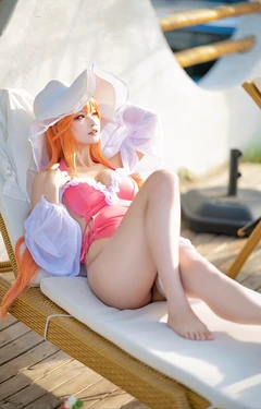 伊喵君_Nya NO.005 碧蓝航线-黎塞留泳装 [30P]