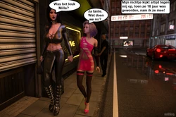 Stappen met mijn nichtje (Dutch)