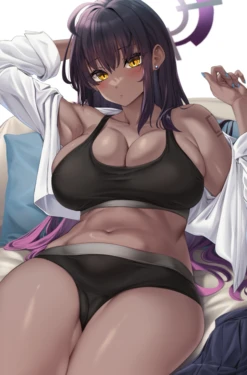 [Moisture] Kakudate Karin (Blue Archive)
