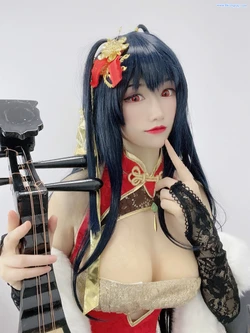 [coser衣衣] 碧蓝航线 大凤旗袍 Azur Lane Taihō Qi Pao