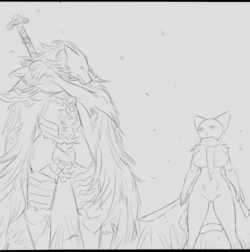 [Rosy Hornet] Wolf Man's Likeness (Elden Ring) [Spanish] [Nekomi Fansub]