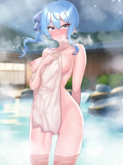 [聖水BAR] 入浴すいちゃん♡ (ホロライブ)