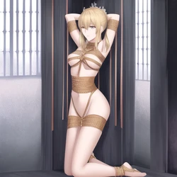 Artoria bondage [AI Generated]
