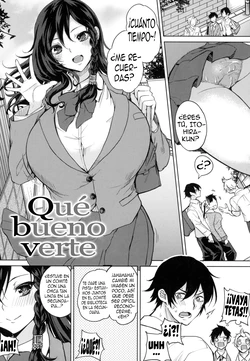 [Kurokawa Otogi] Nice to see you | Qué bueno verte (Paizuri) [Spanish] [Anime no Mansebia]