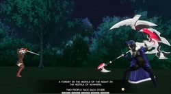 Magia Ritter 01 -  Magia Ritter Aria vs. Lady Dark